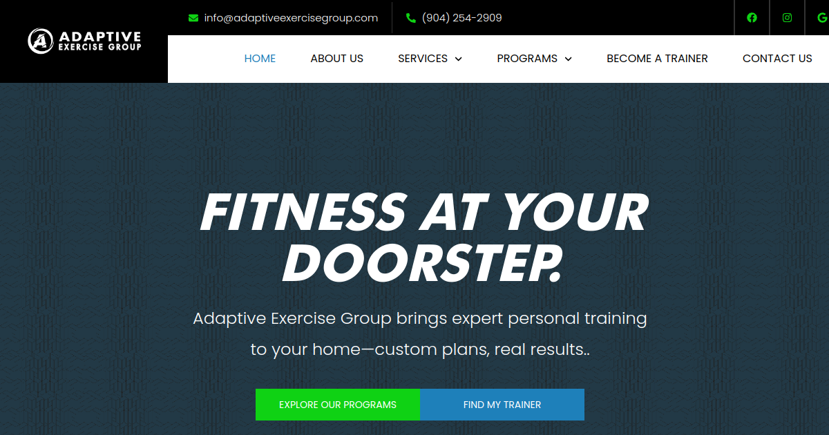 Adaptive Exercise Group