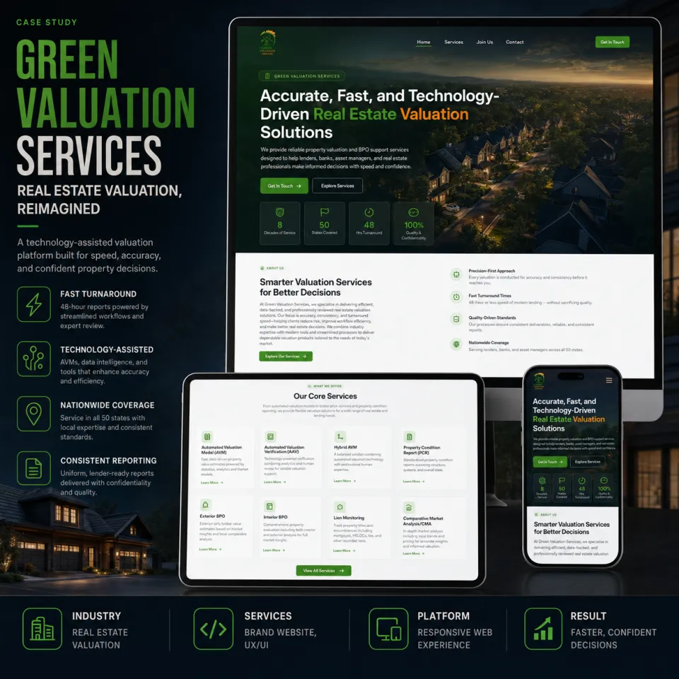 Green Valuation Services project preview