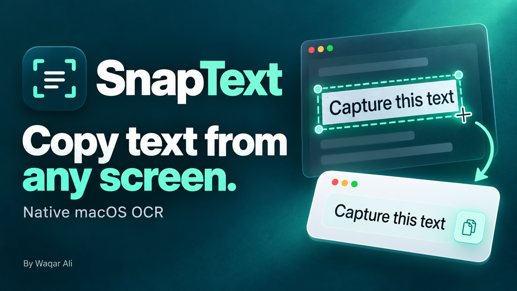 SnapText — Native macOS OCR